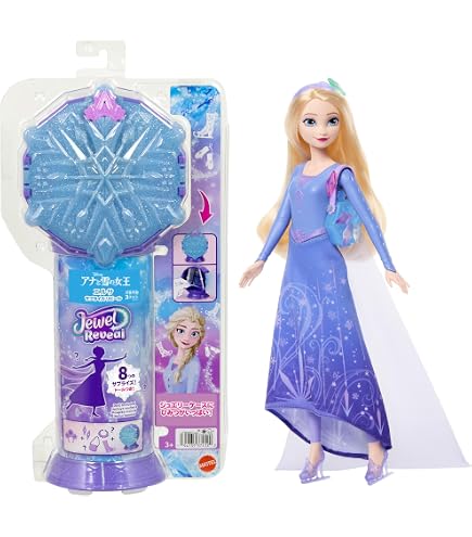 Amazon.co.jp: Mattel ディズニー アナと雪の女王 エルサ ファッション